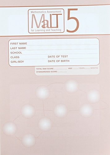 Front Cover Of Malt Test 5 Pk 10 (Maths Asst For L & T)�ï