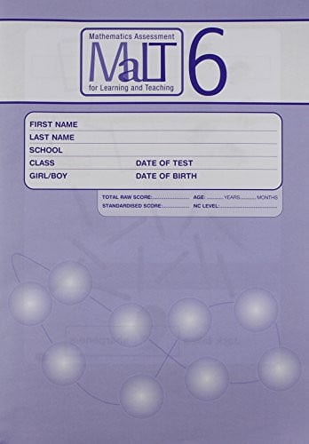 Front Cover Of Malt Test 6 Pk 10 (Maths Asst For L & T)ï¿