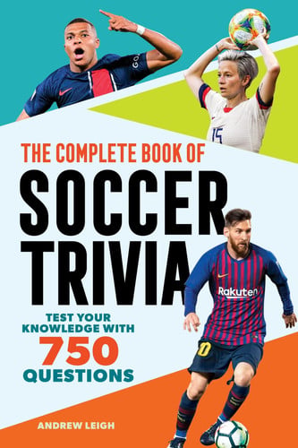 Front Cover Of Greatest Trivia Challenge: Complete Book of Soccer Trivia