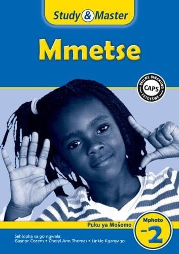 Front Cover Of Study & Master Mmetse Puku ya Mosomo Mphato wa 2