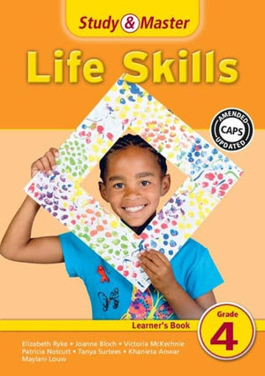 Front Cover Of Study and Master Life Skills Learner's Book Grade 4