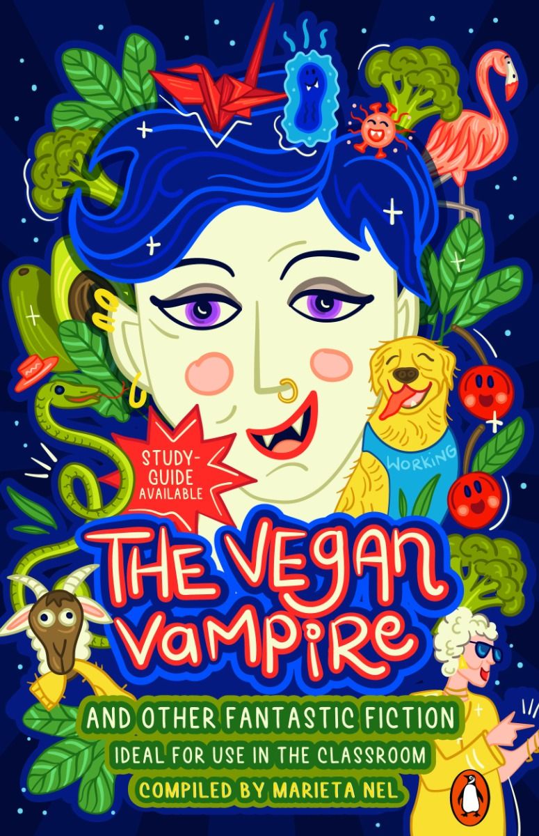 Front Cover Of Vegan vampire and other fantastic fiction