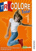 Front Cover Of Oxford Tricolore Total 1 (4th Edition)