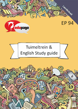 Tuimeltrein Leederboek & English Study Guide Combo EP 94 & Answer Guide