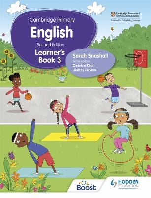 Front Cover Of Cambridge Primary English Learner'S Book 3