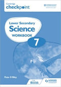Front Cover Of Hodder Checkpoint Lower Secondary Stage 7 Science Workbook