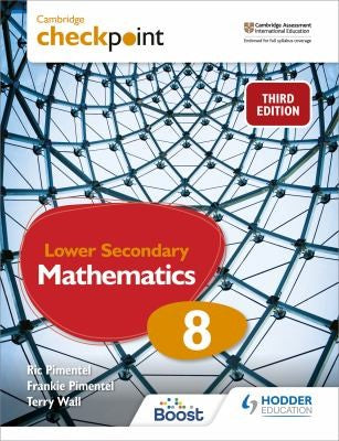 Front Cover Of Hodder Checkpoint Lower Secondary Stage 8 Mathematics Student's Book