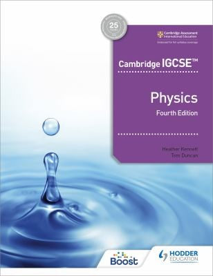 Front Cover Of Hodder Cambridge IGCSE Physics Learner's Book (4th Edition)