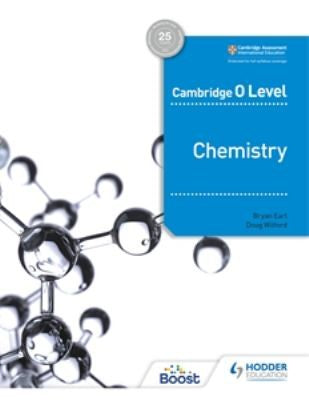 Front Cover Of Cam O Level Chemistry