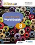 Front Cover Of Cam Checkpoint Lower Secondary World English Sb 8