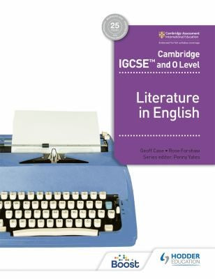 Front Cover Of Igcse And O Level Literature In English