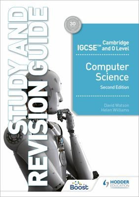 Front Cover Of Hodder Cambridge IGCSE and O Level Computer Science Study and Revision Guide (2nd Edition)