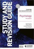 Front Cover Of Cambridge As/A Level Psychology Study & Revision