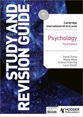 Front Cover Of Cambridge As/A Level Psychology Study & Revision