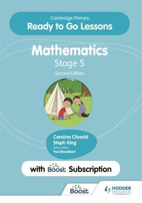 Front Cover Of Cam Prim Ready To Go Lessons For Mathss 5Sec Ed