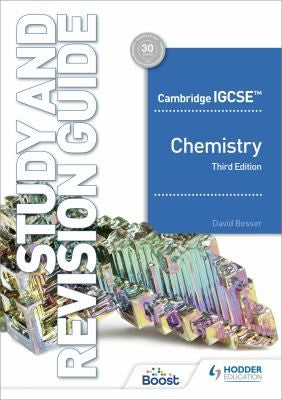 Front Cover Of Cam Igcse Chemistry Study & Revision Guide 3Rd Ed