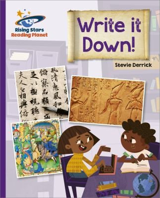 Front Cover Of Rp- Write It Down! - Purple: Galaxy
