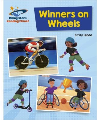 Front Cover Of Rp - Winners On Wheels - White: Galaxy