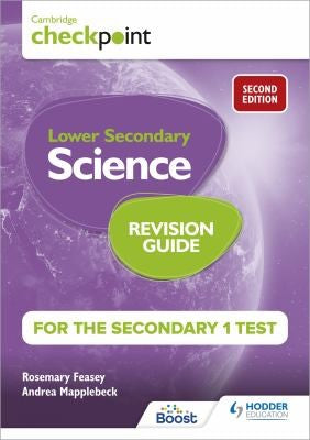Front Cover Of Cam Checkpoint Lower Second Science Rg For T