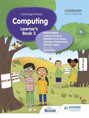 Front Cover Of Cam Prim Computing Learner'S Book Stage 3