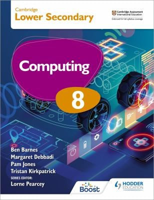 Front Cover Of Cambridge Lower Secondary Computing 8 Sb