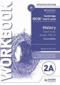 Front Cover Of Cam/Ie And O Level History Workbook 2A