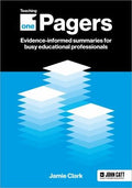 Front Cover Of Teaching One-Pagers: Evidence-Informed Summaries