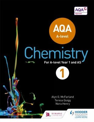 Front Cover Of Aqa A Level Chemistry Student Book 1