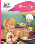 Front Cover Of Rp Sit And Sip - Pink A: Rocket Phonics