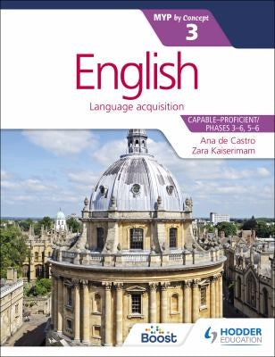 Front Cover Of English For The Ib Myp 3