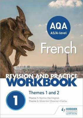 Front Cover Of Aqa A-Level French Revision & Practice Wb: