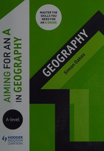Front Cover Of Aiming For An A In A-Level Geography