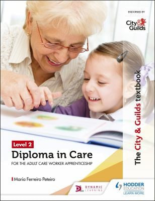 Front Cover Of C&G Textbook Care Level 2 Diploma