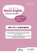 Front Cover Of Cambridge Primary World English Teacher'S Guide 2