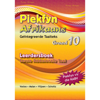 Piekfyn Afrikaans Graad 10 Eerste Addisionele Taal Leerdersboek