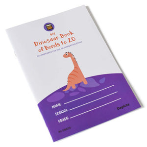 Front Cover Of My Dinosaur Book of Bonds to 20 Grade 2 - PAIDEIA ACADEMY