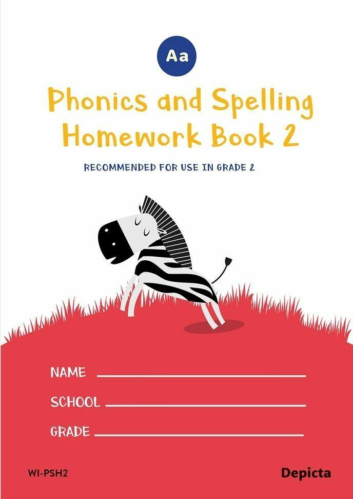 Phonics and Spelling Homework Book 2