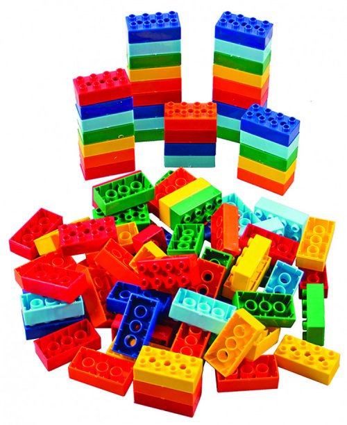 Front Cover Of Edu 6 Bricks - Duplo Sized