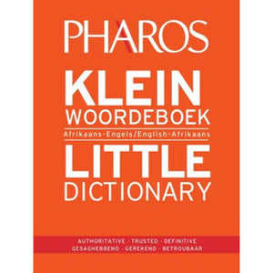 Front Cover Of Pharos English/Afrikaans Klein Woordeboek/Little Dictionary (Soft Cover)