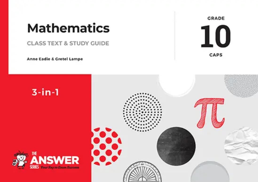 The Answer Series Mathematics 3-in-1 Grade 10 (Optional)