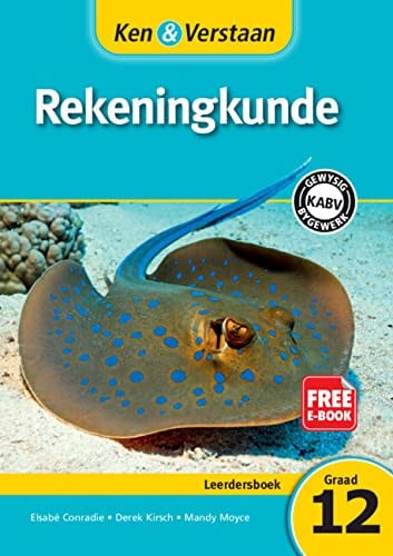 Front Cover Of Ken & Verstaan Rekeningkunde Leerdersboek Graad 12