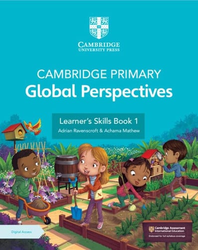 Front Cover Of Cambridge Primary Global Perspectives Learner's Skills Book 1 with Digital Access (1 Year)