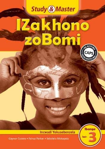 Front Cover Of Study & Master IZakhono zoBomi Incwadi Yokusebenzela Ibanga lesi-3
