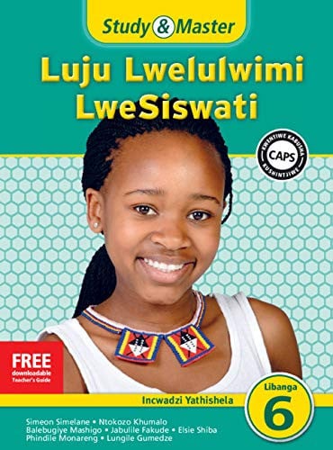 Front Cover Of Study & Master Luju Lwelulwimi LweSiswati Incwadzi Yathishela Libanga lesi-6