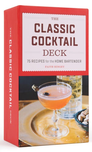Front Cover Of Classic Cocktail Deck
