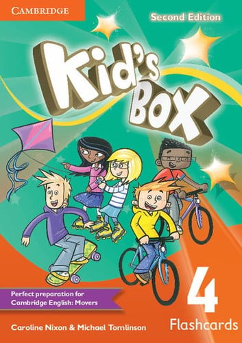 Front Cover Of Kid's Box Level 4 Flashcards pack of 103