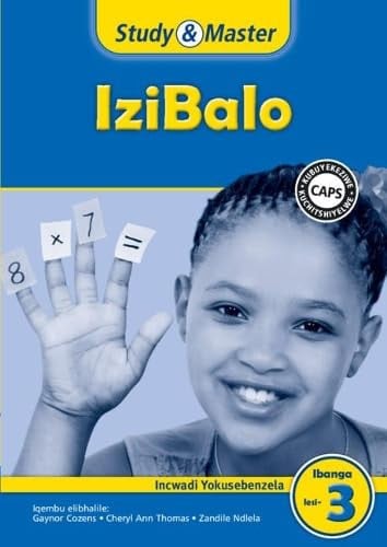 Front Cover Of Study & Master IziBalo Incwadi Yokusebenzela Ibanga lesi-3