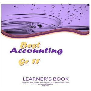 Best Accounting Gr 11 Learner’s Book