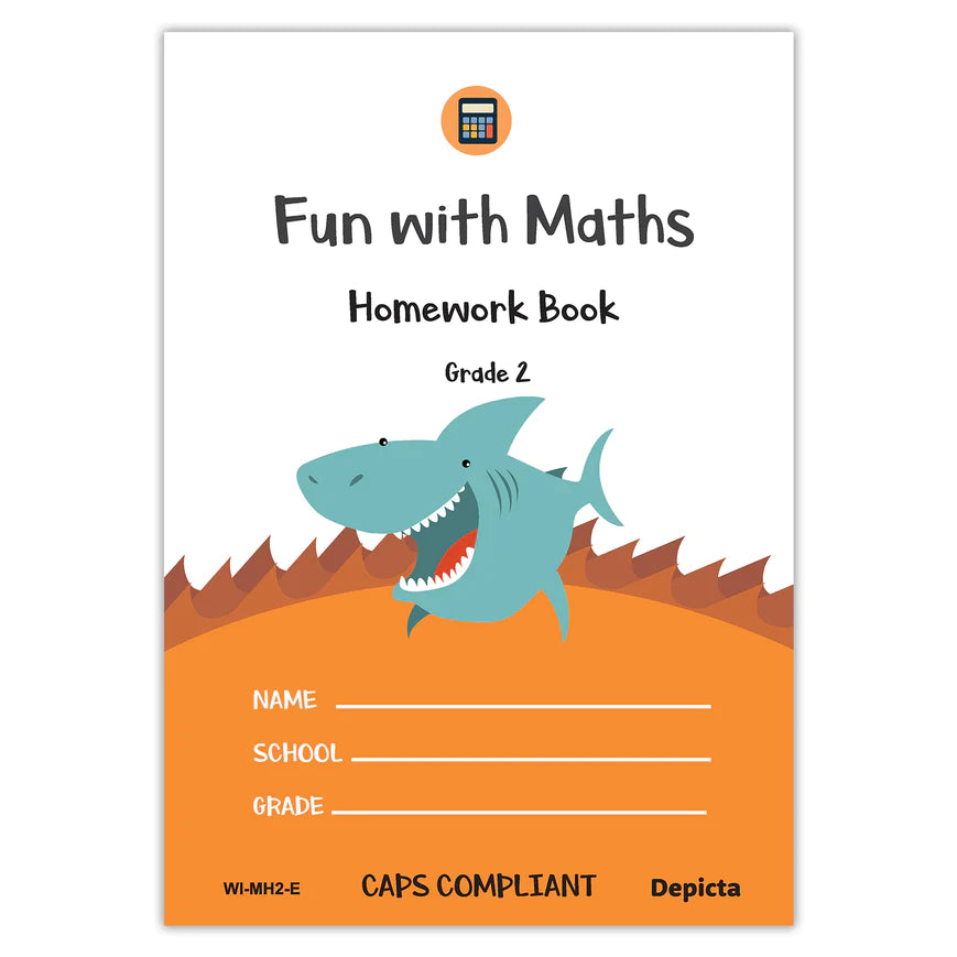 Fun with Maths Homework Book – Grade 2