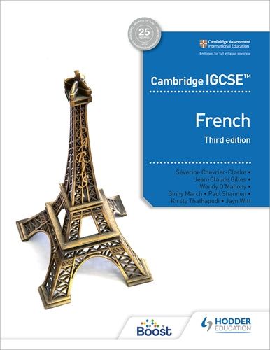 CAMBRIDGE INTERNATIONAL FRENCH STUDENT BOOK 3RD EDITION (Grade10& 11)